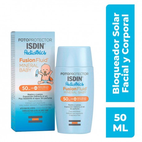 Fotoprotector Isdin 50 Mineral Baby Pediatrics 50Ml