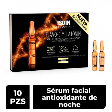 ISDINCEUTICS FLAVO-C MELATONIN 10 AMPOLLETAS