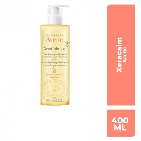Xeracalm A. D. Aceite Limpiador Relipidizante, 400 Ml