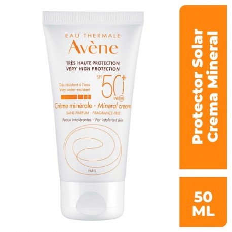 Bloqueador Solar Mineral FPS50+ Avène