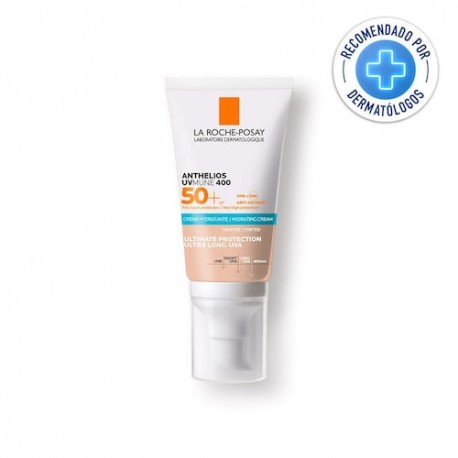 Protector Solar Facial La Roche Posay Anthelios UVMUNE 400 Crema Hidratante con color FPS50+ 50ml