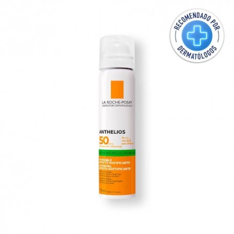 Protector Solar Facial La Roche Posay Anthelios Bruma Invisible Ultraligera FPS50+ 75ml