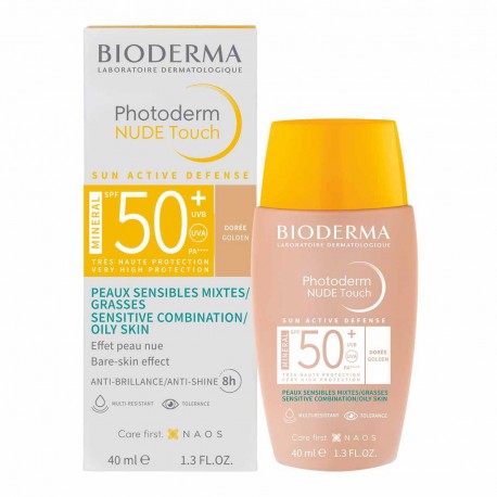 Photoderm Nude Touch Mineral Spf 50+ Tono Dorado