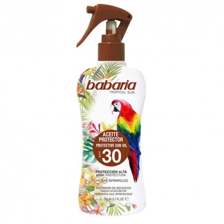 Protector Solar Aceite Tropical F Babaria