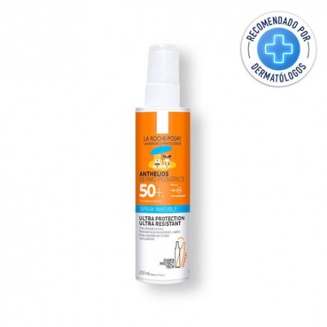 Protector Solar Corporal para Niños La Roche Posay Anthelios Dermopediatrics en Spray FPS50+ 200ml