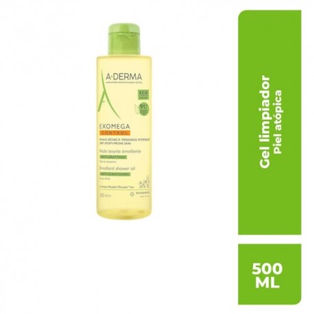 Exomega Control Aceite Dermolimpiador, Piel seca/propensa al eccema, 200 ml