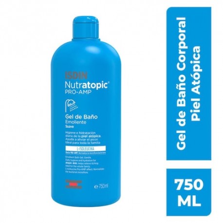 Nutratopic Pro-Amp Gel De Baño Emoliente 750ml