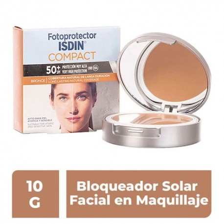 Fotoprotector Isdin Compact Bronce 50+ 10 gr