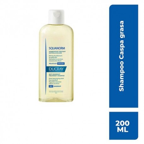 Shampoo Squanorm para Caspa/Grasa Ducray
