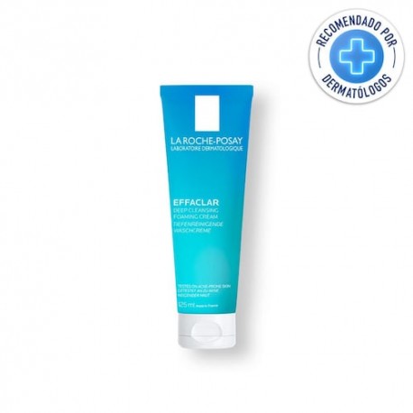 Limpiador Facial en Crema Espumosa La Roche Posay Effaclar Foaming Cream para Piel Grasa 125ml