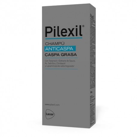 Pilexil Shampoo caspa grasa BTL c/ 300 ml