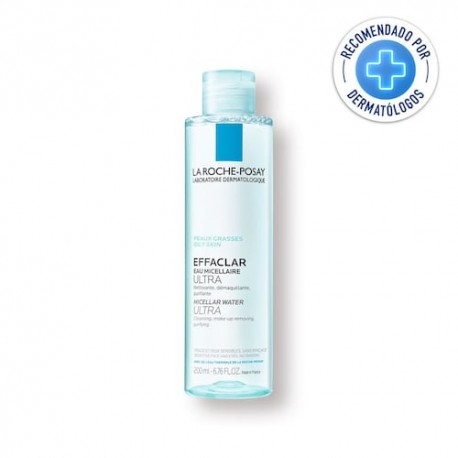 Agua Micelar La Roche Posay Effaclar Ultra desmaquillante y limpiador 400ml