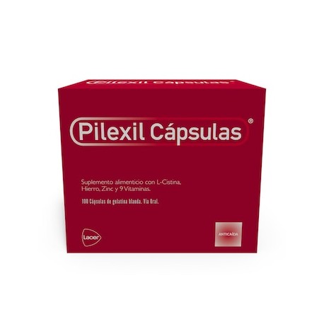 Pilexil capsulas sup aliment caja c/ 100 pzs