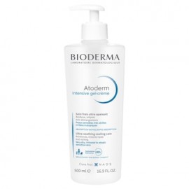 Bioderma Atoderm Intensive Gel Crema Humecta Profundamente por 24 hrs, Sensación Ultra Ligera y Fresca, para piel seca a atópic