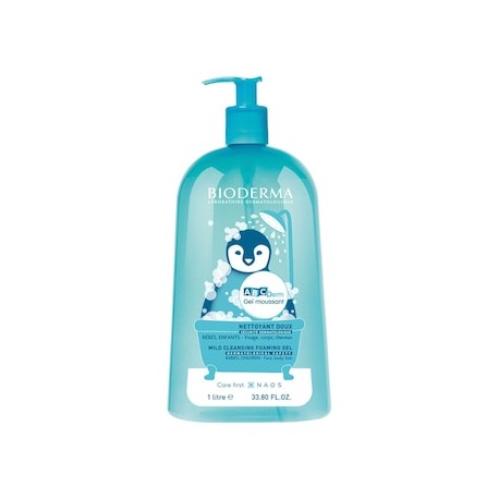 ABCDerm Gel de baño / Moussant Bioderma