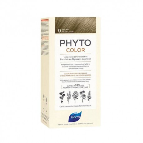 Phytocolor  9 Rubio Muy Claro