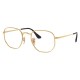 Armazón Ray-Ban Vista Oro en Metal