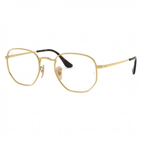 Armazón Ray-Ban Vista Oro en Metal