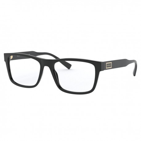 Armazón Versace Negro Acetato Mujer