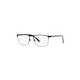 Armazón Emporio Armani en metal negro para hombre