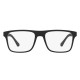 Solar Emporio Armani Negro Graduable con clip On rojo y negro