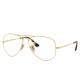 Armazón Ray-Ban Aviator Metal Oro