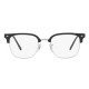 Armazón Ray-Ban New Clubmaster en Plástico Plata