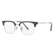 Armazón Ray-Ban New Clubmaster en Plástico Plata