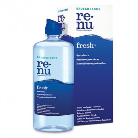 Solución Renu Plus Bausch and Lomb