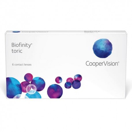 Lente de contacto Hidrogel Biofinity/6 -1.75