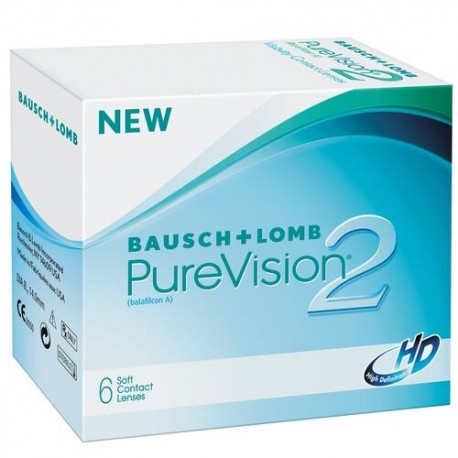 Lentes de contacto Purevision 2 HD 6Pk -03.00 BC8.6