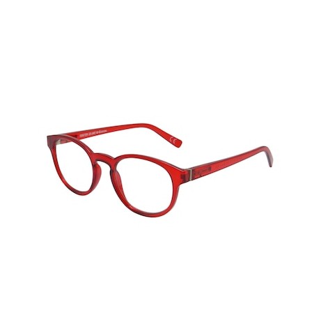 Armazón con protección de luz azul rojo e-glasses modelo Shane Red