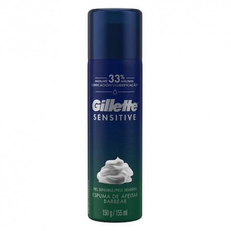 Gillette Sensitive espuma de afeitar 150 g / 155 ml