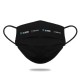 Cubreboca Biomsk para adulto Bicapa, Termosellado y Reutilizable con Nanomolécula NBELYAX ® (Color Negro empaque 10 piezas)