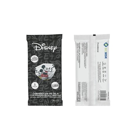 Cubreboca Biomsk Adulto Mickey 1 pieza