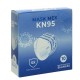 MASCARA KN95 UNISEX P/ADULT 10PZS