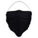 Cubrebocas lavable negro