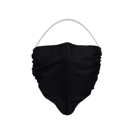 Cubrebocas lavable negro