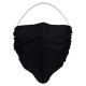 Cubrebocas lavable negro