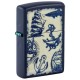 ENCENDEDOR ZIPPO AZUL MARINO MATE D