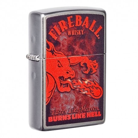 ENCENDEDOR ZIPPO CROMADO WHISKY FIR