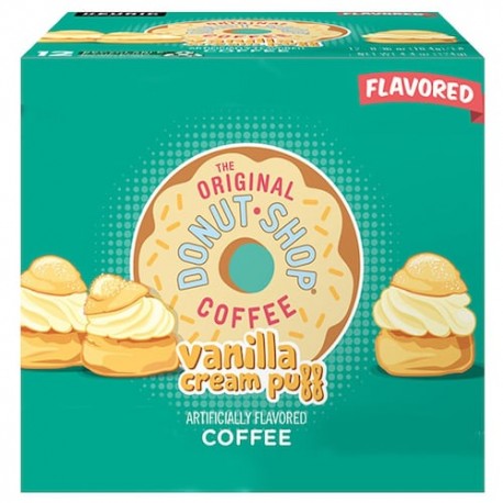 Cápsulas KEURIG Donut vanilla cream puff