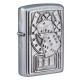 ENCENDEDOR ZIPPO CROMADO EMBLEMA DE