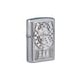 ENCENDEDOR ZIPPO CROMADO EMBLEMA DE