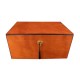 HUMIDOR DE MADERA NATURAL CON CHARO