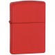 Encendedor Zippo Red Matte Mz233