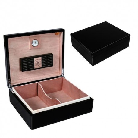 Humidor P/30 Puros Black Gloss