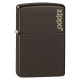 Encendedor Zippo marrón logo zippo