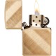 Encendedor Zippo tejido diagonal, dorado
