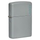 Encendedor zippo gris brillante logo Zippo